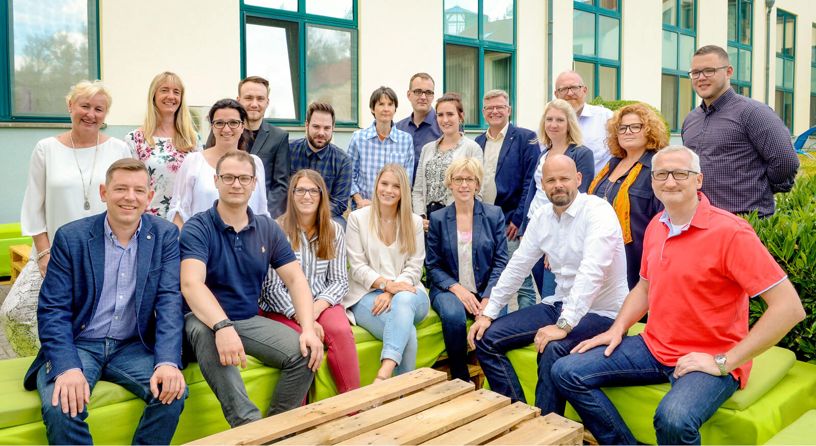 Gruppenbild des Teams